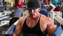Christian Fattore Trains Shoulders and Arms 3 Days Out from the 2014 NPC Collegiate Nationals