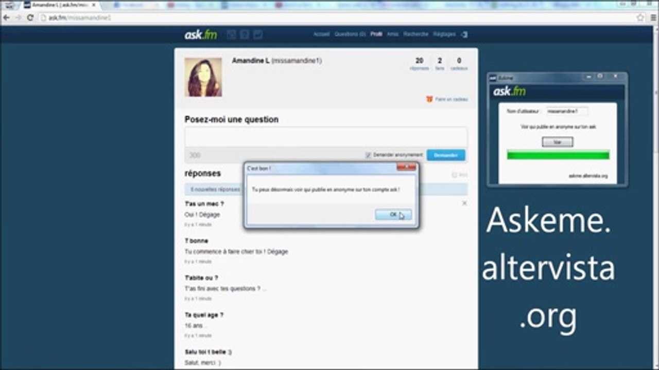 Pirater un compte Ask.fm rapidement