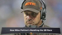 Manoloff: Trust Pettine's Word on QBs