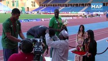 الإيفواري ويلفريد كوفي هوا ينال ذهبية مسابقة ال100 متر بالبطولة الإفريقية بمراكش