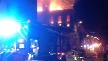 Incendie rue de Maquétra Saint-Martin-Boulogne