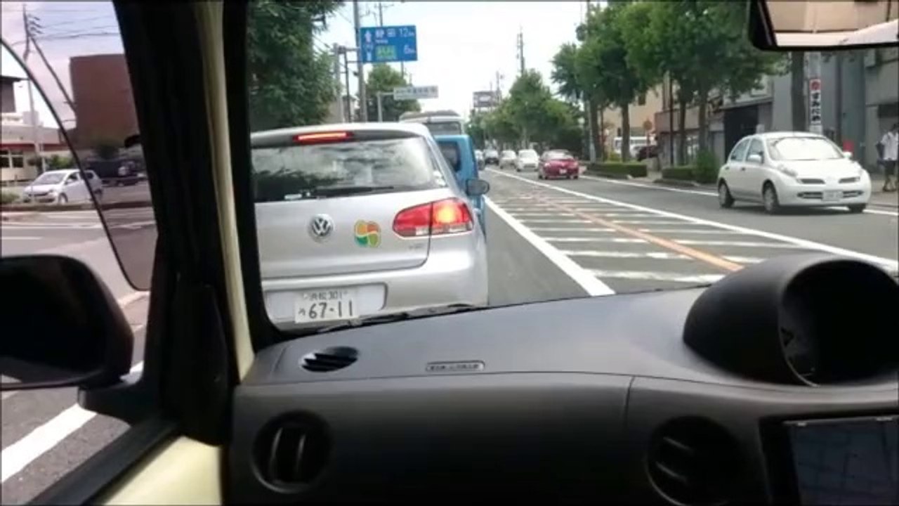 浜松東署までの道のり