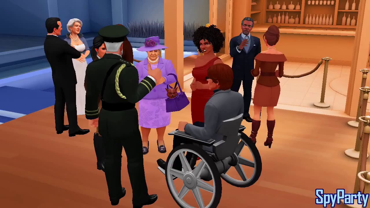 SpyParty - New SpyParty Characters and Speech Animations (HD)