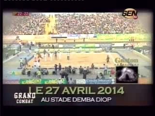 Grand Combat du Lundi 11 Aout 2014 Sen tv (partie1)
