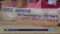 Reportages de France 3 Bourgogne sur le jeûne-action contre les armes atomiques