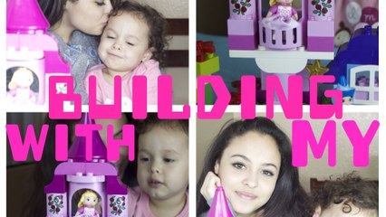 Building Legos With My Sister Diddy(LEGO® DUPLO® Disney™ Princess 10542)