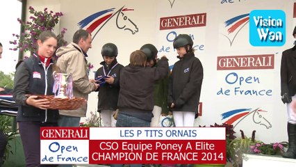 cso poney A élite équipe