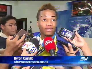 Selección ecuatoriana sub-16 arribó al país