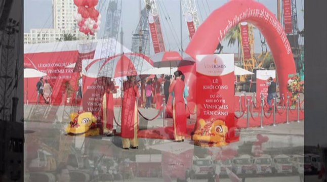 Vinhomes Central Park Tân Cảng - Vinhomes Saigon. Lễ khởi công 26/07/2014