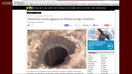 Buraco gigante aparece na Sibéria e em outras partes do mundo