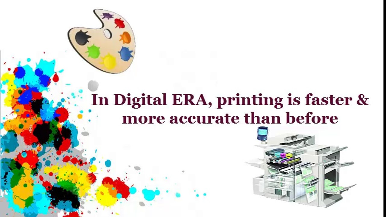 Benefits of Digital Printing
