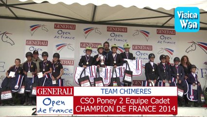 cso poney 2 equipe cadet
