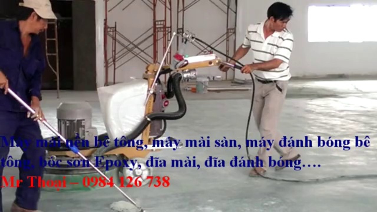 May mai nen be tong, máy mài nền, máy mài sàn - 0984 126 738