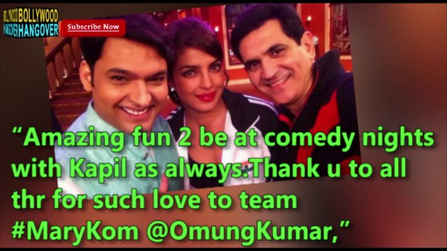 Priyanka Chopra on Comedy Nights With Kapil 16th August 2014 Full Episode, Promotes Mary Kom