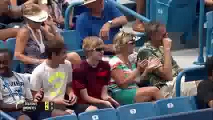 Tennis - A Cincinnati Gaël Monfils fait encore le show!