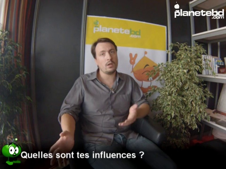 Rémi Gourrierec en interview sur PlaneteBD.com