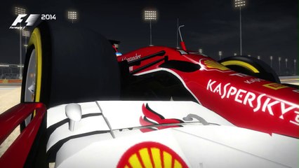 F1 2014 - Fernando Alonso fait son tour de chauffe