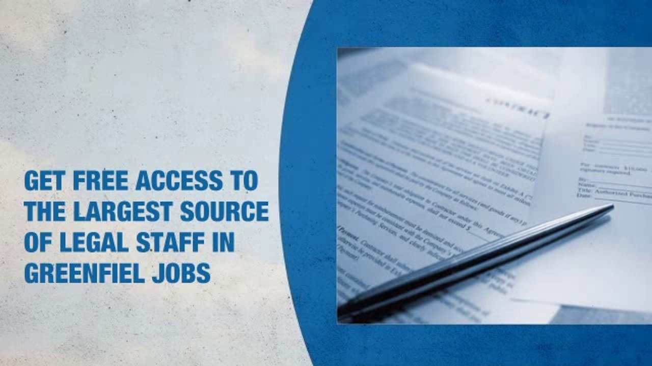 Legal Staff Jobs in Greenfield