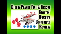 Mattel Disney Planes Fire & Rescue Blastin’ Dusty Crophopper Review - Best Xmas Toys 2014-2015