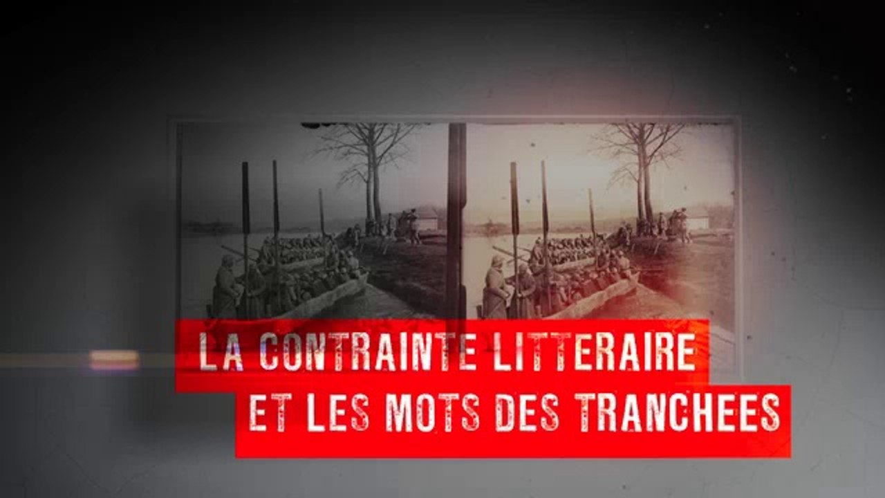 MAKING OF - ECRIVAIN Alexis Jenni - "JOUR DE GUERRE - Reliefs de 1914-1918"