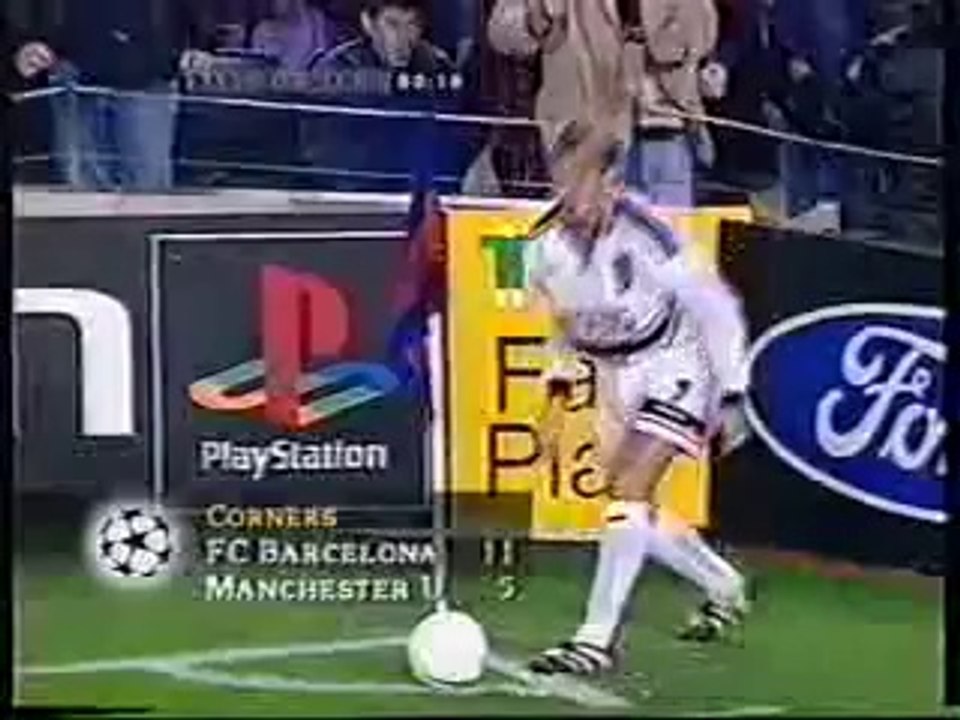 Barca vs Man Utd 98-99 2nd half