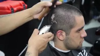 Hair Tattoo Pacman's Face