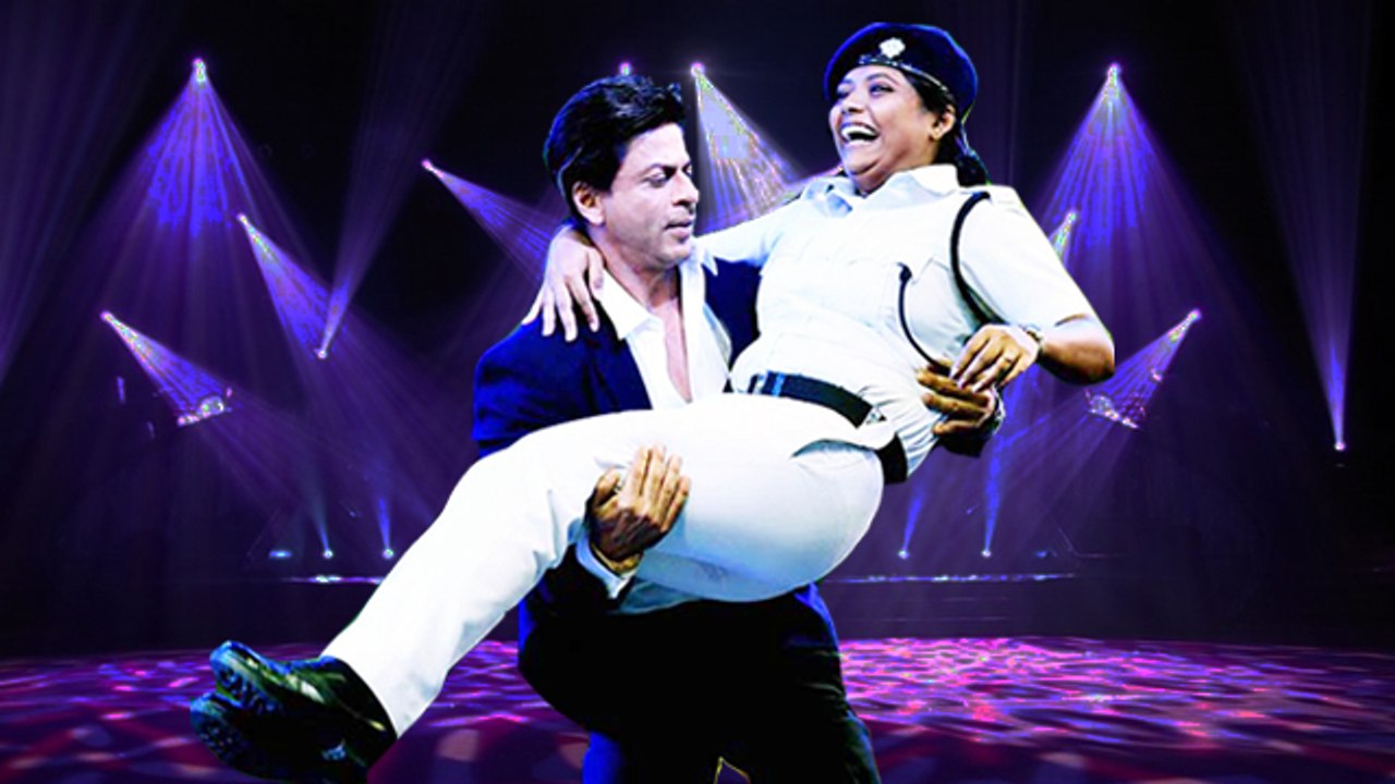 Shahrukh Khan In Trouble Over Dancing With Woman Cop !