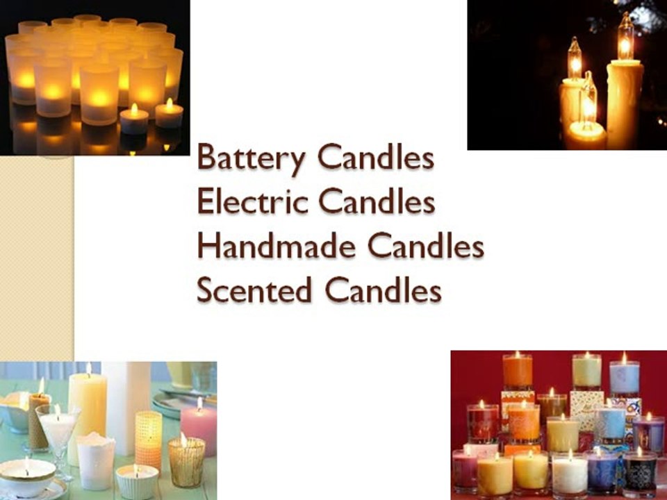 LED Candles, Electric Battery Candles @ www.dcandles.co.uk