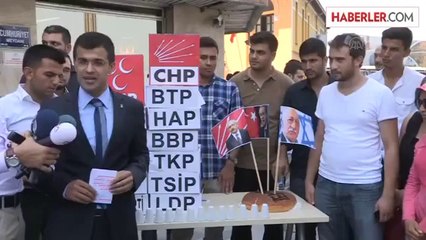 AK Parti'li gençler "mısır ekmeği" gönderdi -