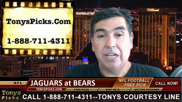 Chicago Bears vs. Jacksonville Jaguars Pick Prediction NFL Preseason Pro Football Odds Preview 8-14-2014