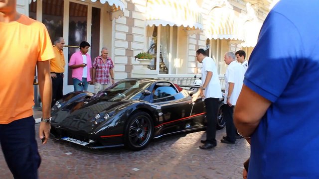 Cannes : il demande l'aide des passants pour démarrer sa Pagani Zonda