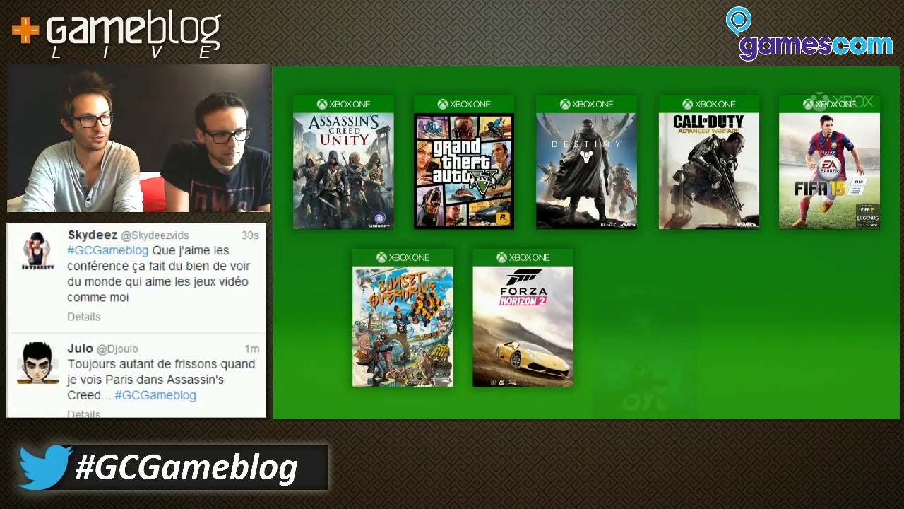 Conférence Xbox One - Gamescom 2014