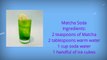Matcha Soda Recipe -Organic Matcha Tea - Buy Matcha Online