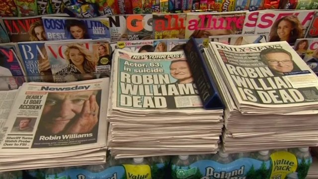 Fans mourn sudden death of Robin Williams