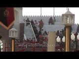 India-Pakistan Wagah border ceremony