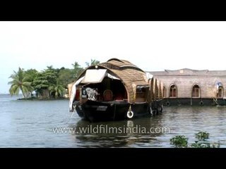 Traditional houseboats of Kerala
