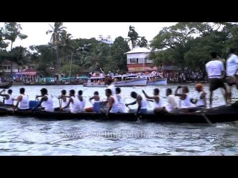 Champakulam boat race all set to begin on Pamba river - Kerala