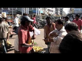 Fruit market in Mysore - Karnataka
