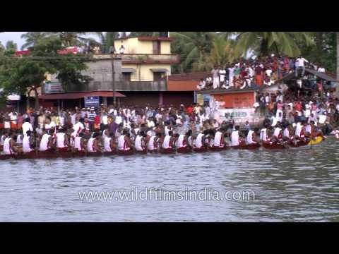 Champakulam Vallamkali or boat race - India
