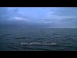 Time lapse of Vembanad lake of Kerala - India