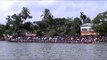 Kerala backwaters witnessing Champakulam snake boat race