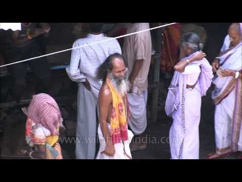 Aerial view of Kalighat Kali Temple - Kolkata