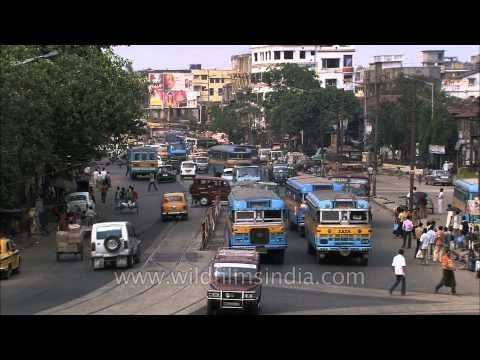 Vehicular traffic in Kolkata
