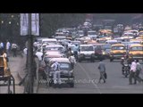 Heavy traffic in Kolkata city