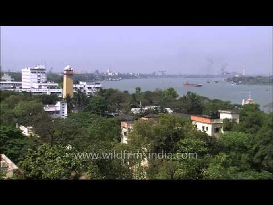 Top view of the city - Kolkata