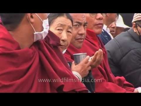 Tibetan devotees converge for Kalachakra in Bodhgaya