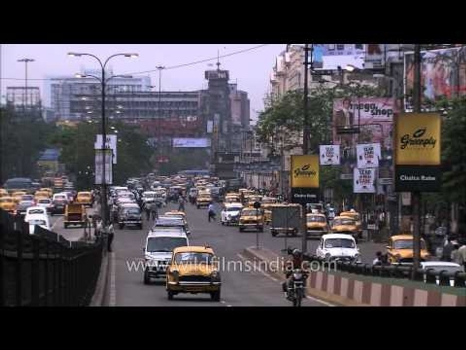 Traffic in Kolkata