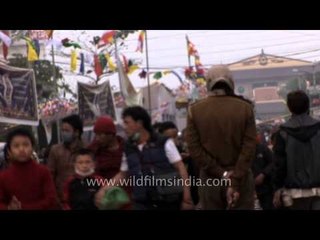 Royal palanquin to bless people: 32nd Kalachakra in Bodhgaya