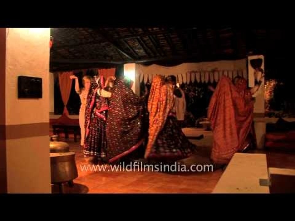 Folk dance by Gujarati women - Kutch, Rajasthan