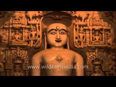 Statue of Lord Mahavir inside Jain Temple - Jaisalmer Fort